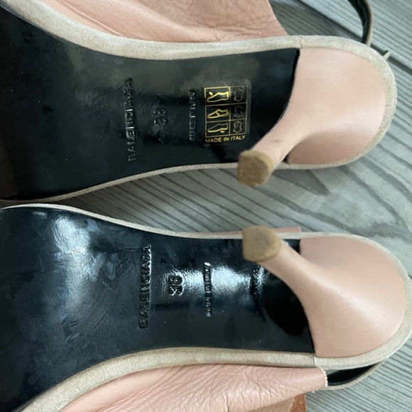 Balenciaga hells slingback sandals leather 38 - Picture 7 of 12